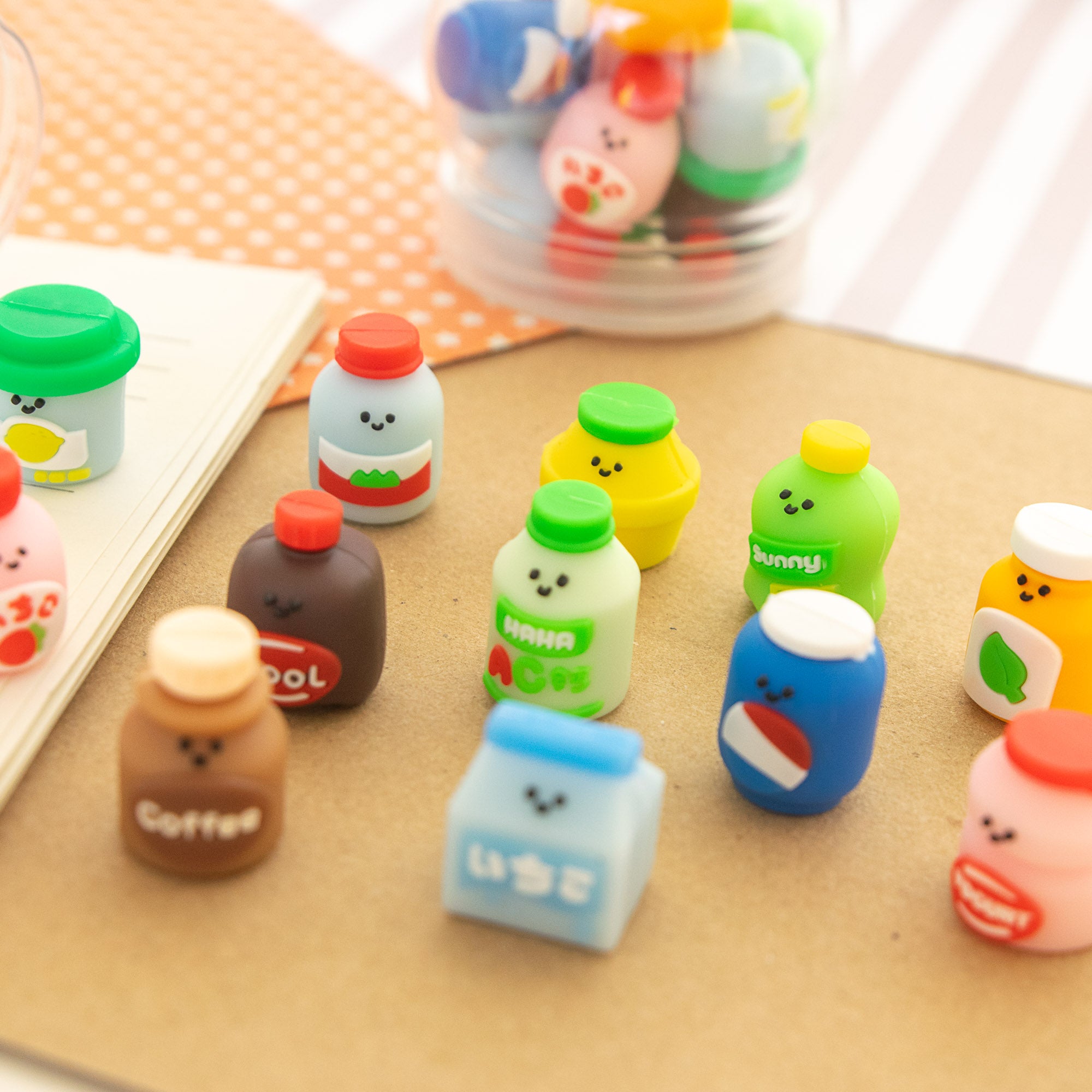Mini Gommes Kawaii Soda (x12)
