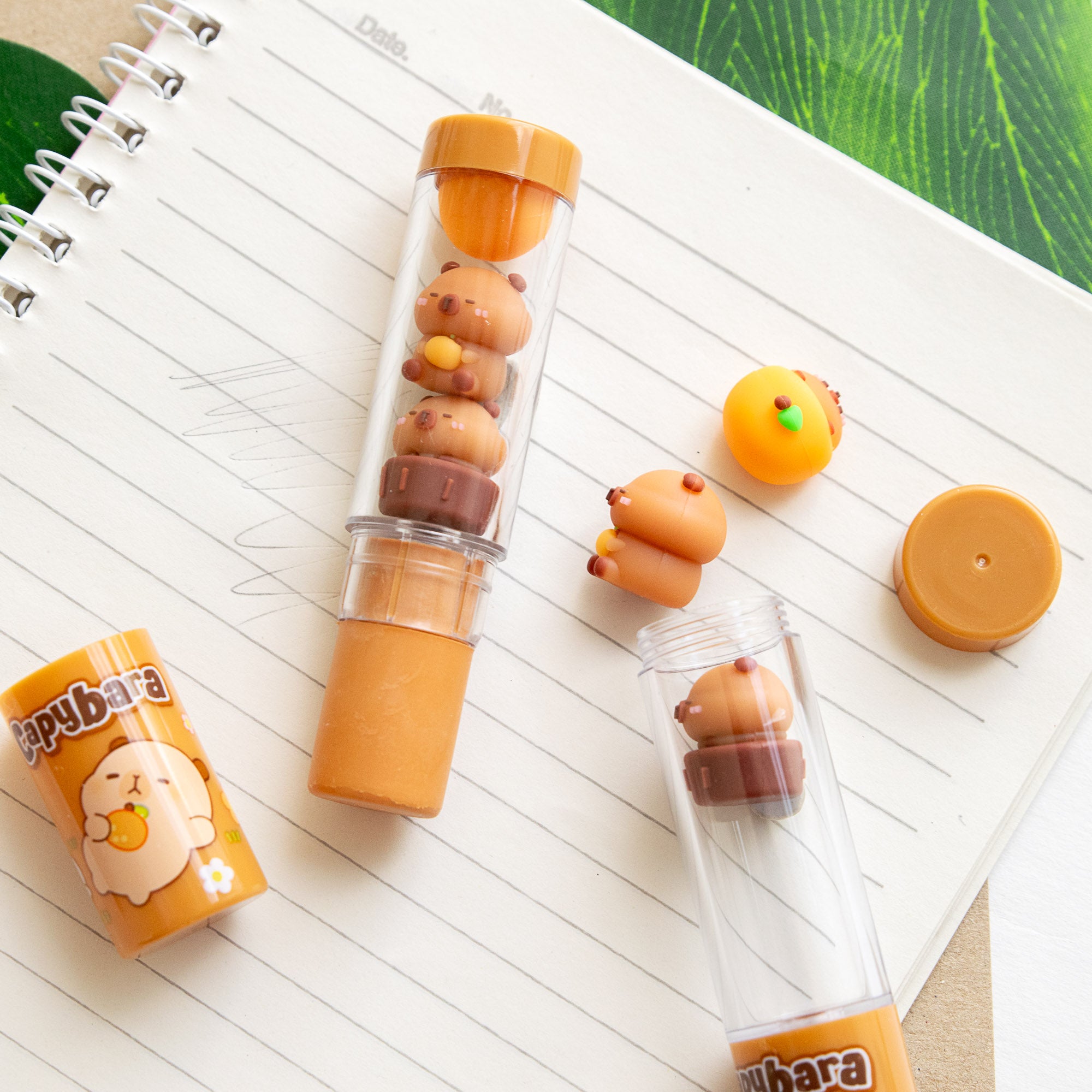 Gomme Kawaii Mini Figurine Capybara