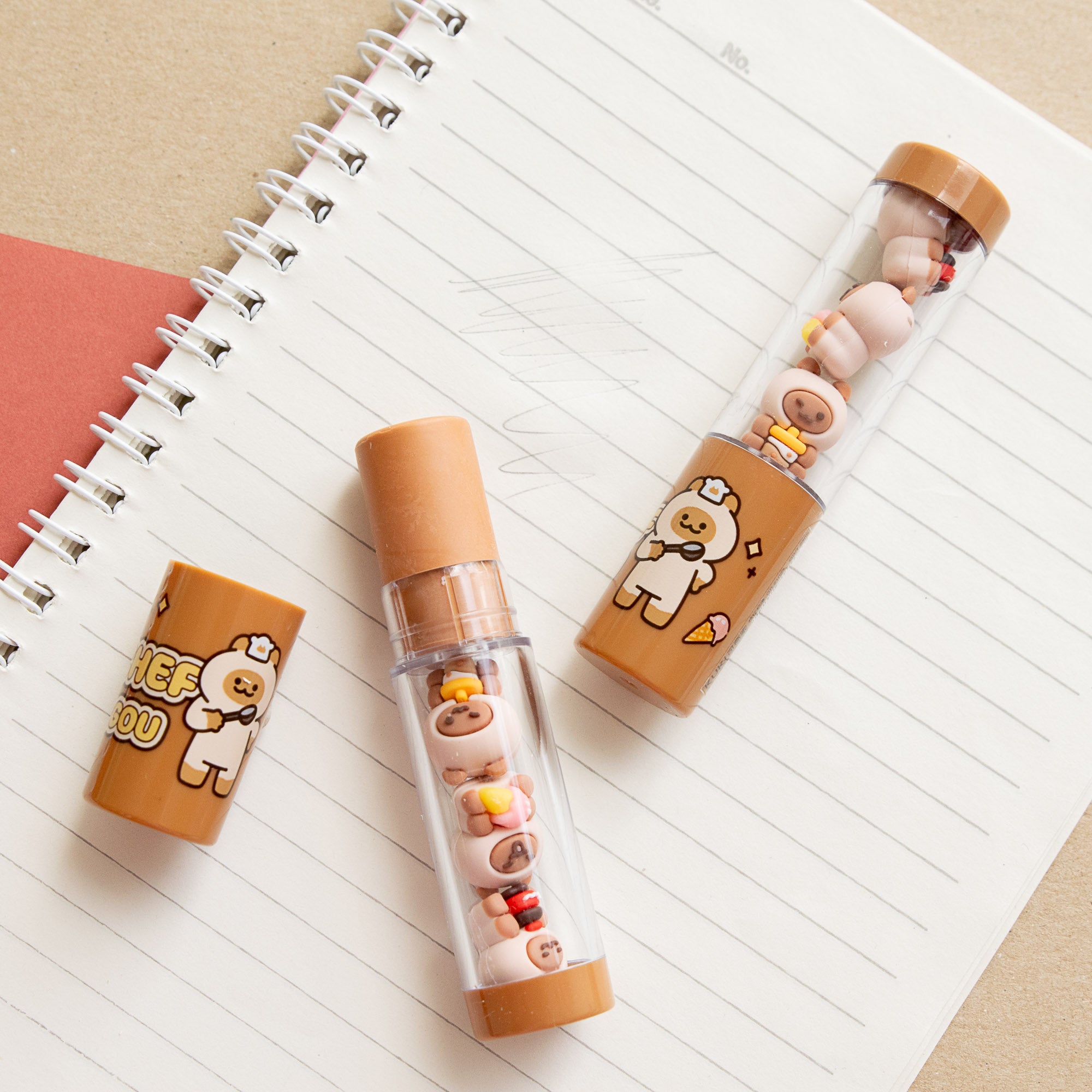 Radiergummi Kawaii Mini Figur Doggy Cat