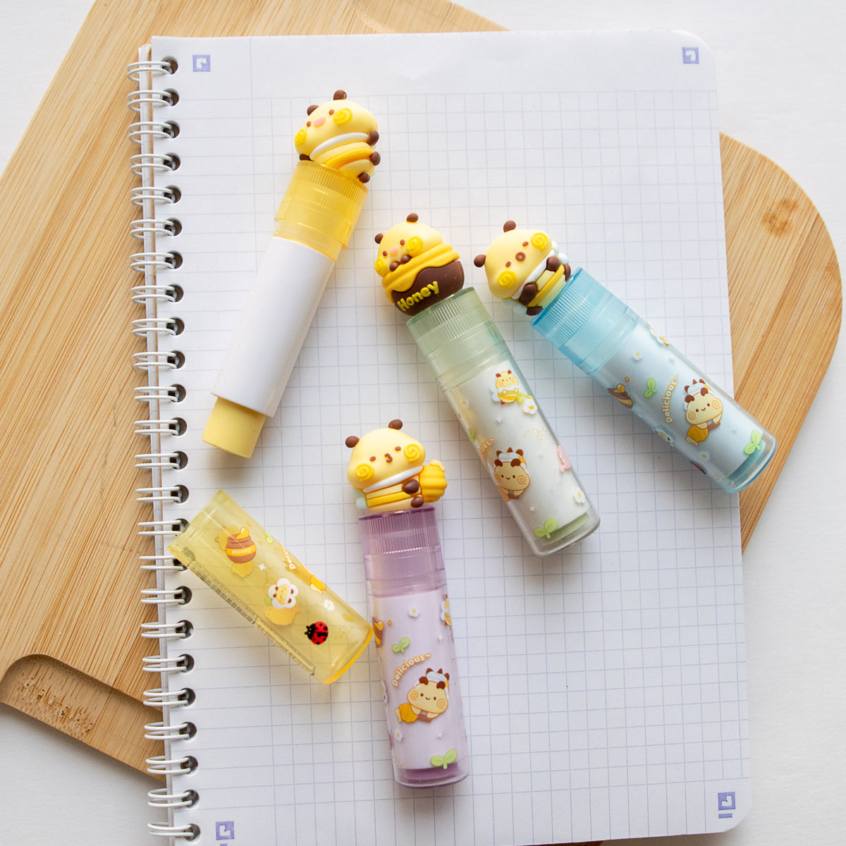 Gomme Lipstick Kawaii Abeille