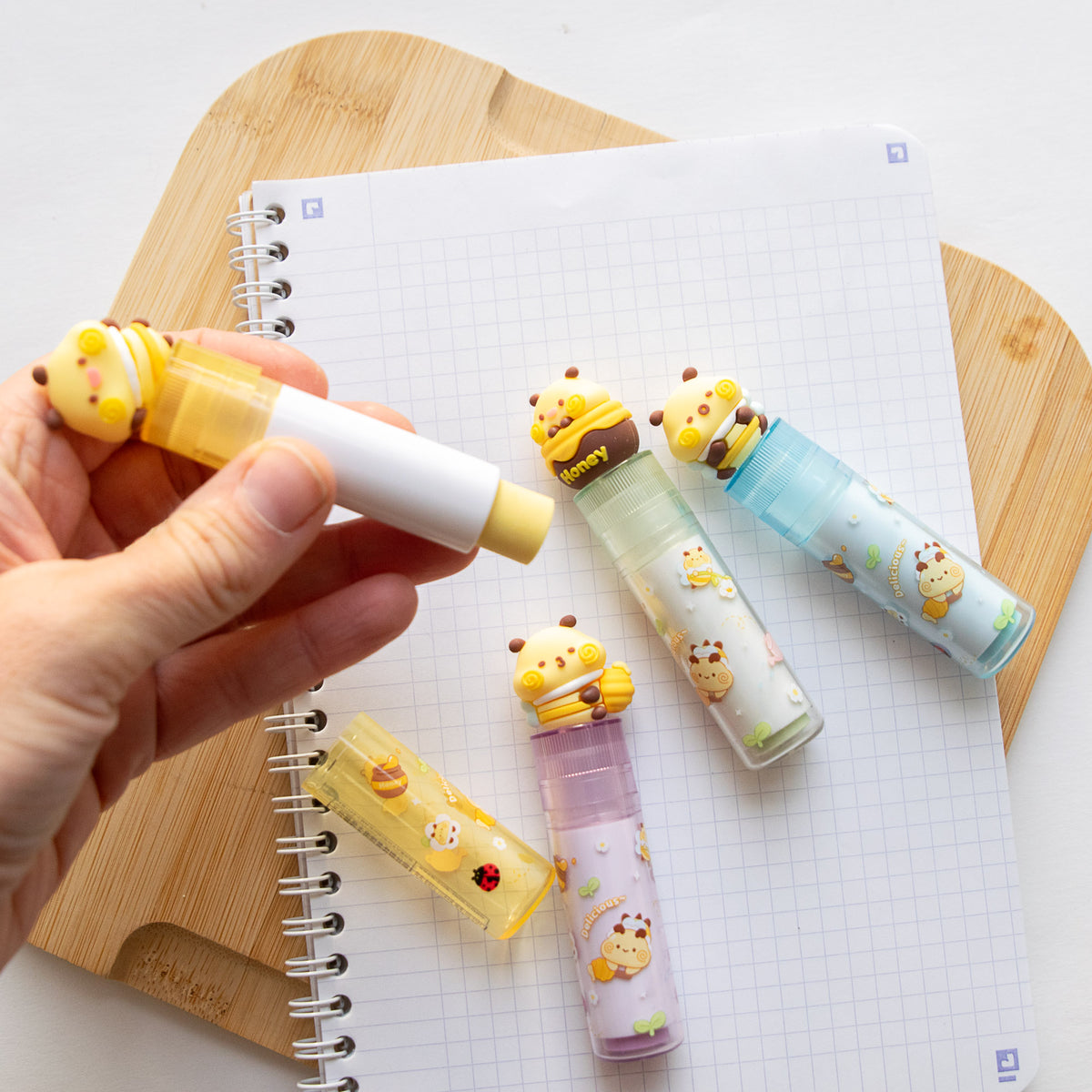 Gomme Lipstick Kawaii Abeille
