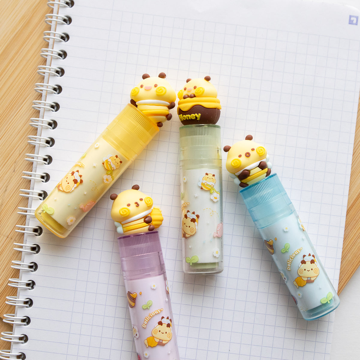 Gomme Lipstick Kawaii Abeille