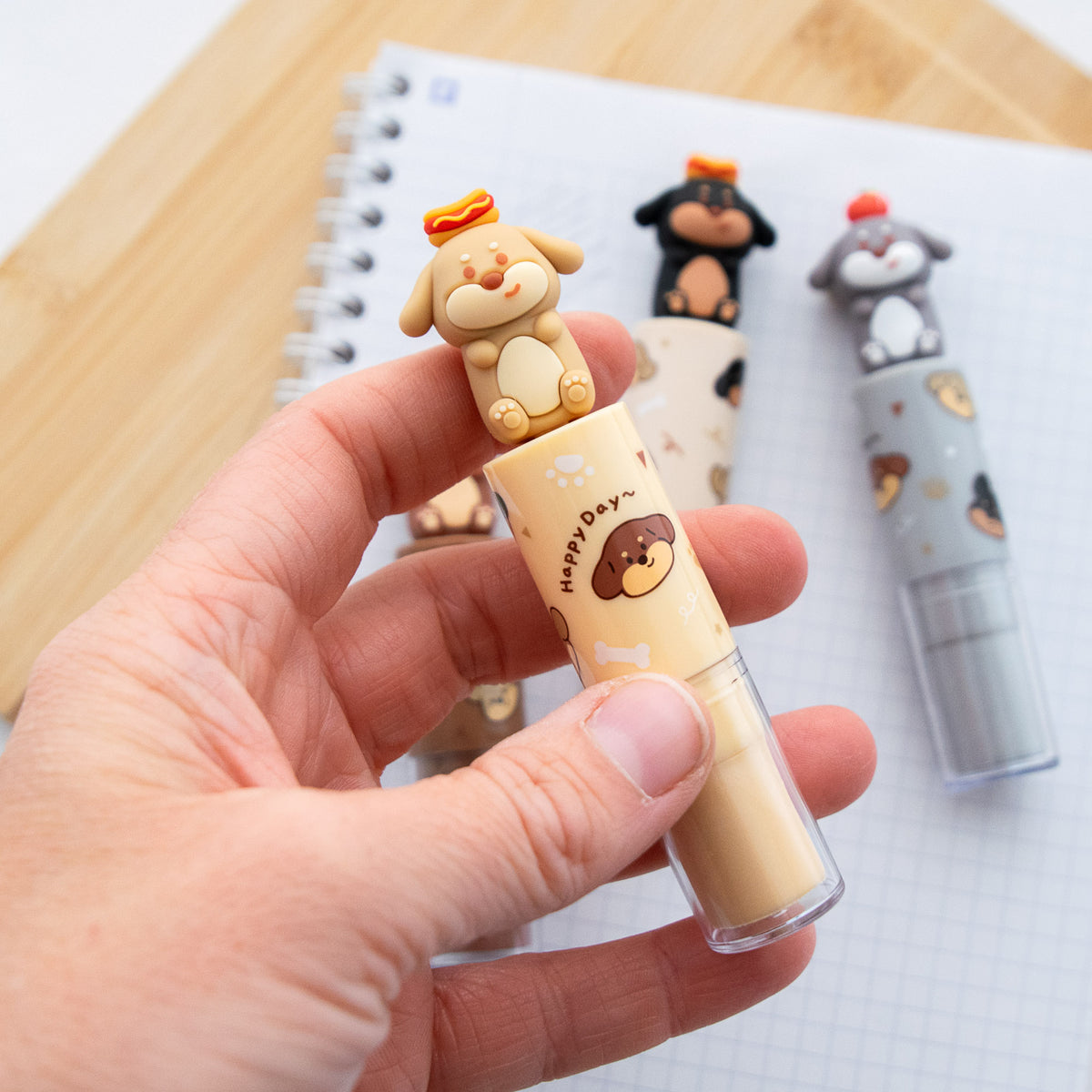 Gomme Surprise Chien Saucisse