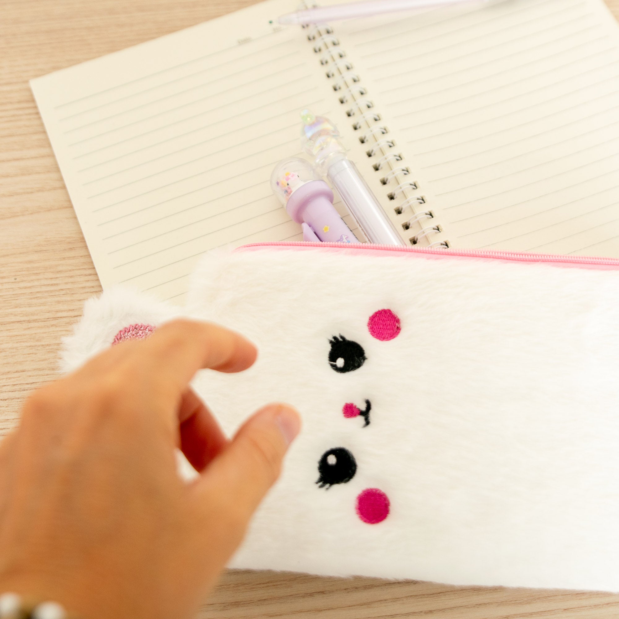 Trousse Peluche Lapin