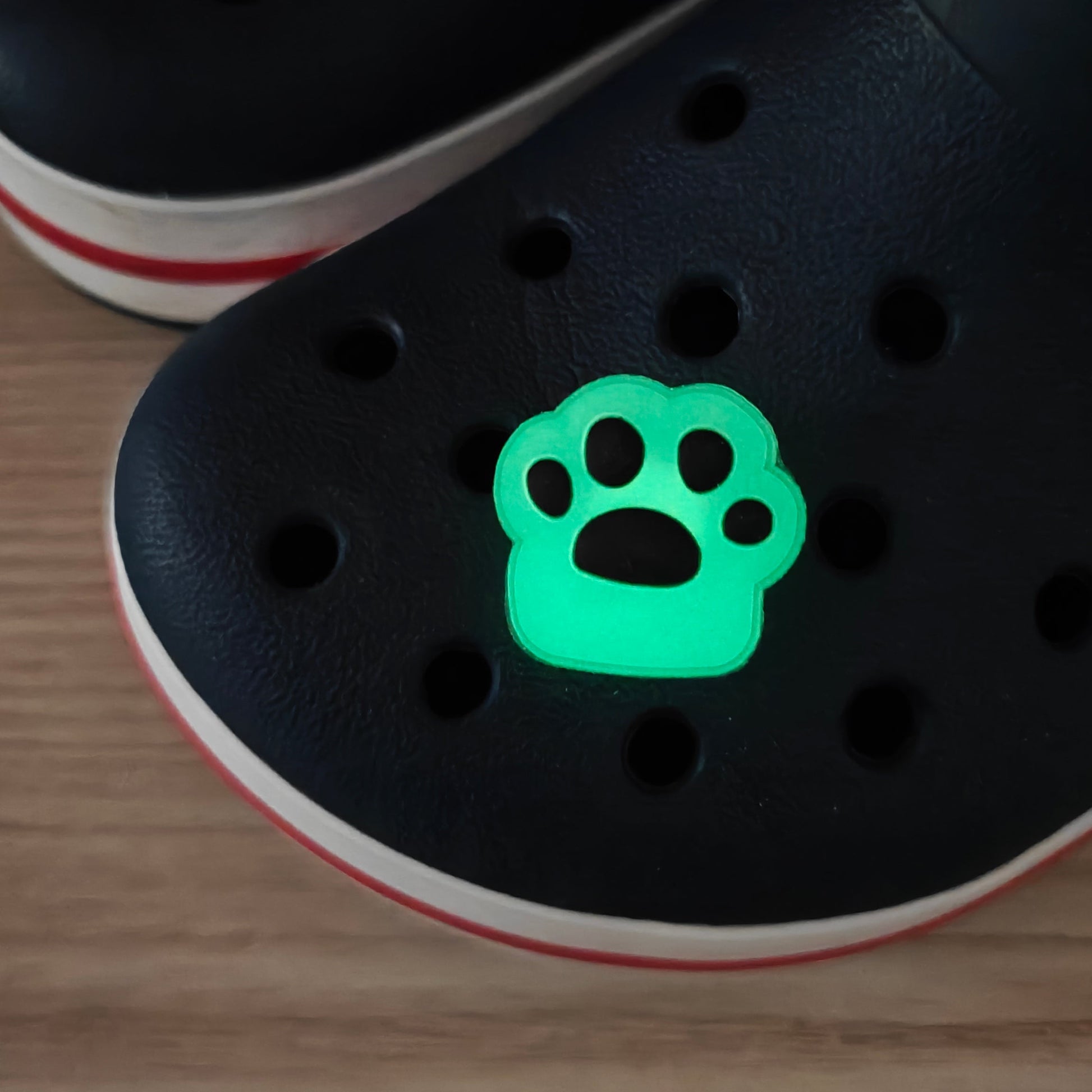 Charm Glow in the dark Patte de chat