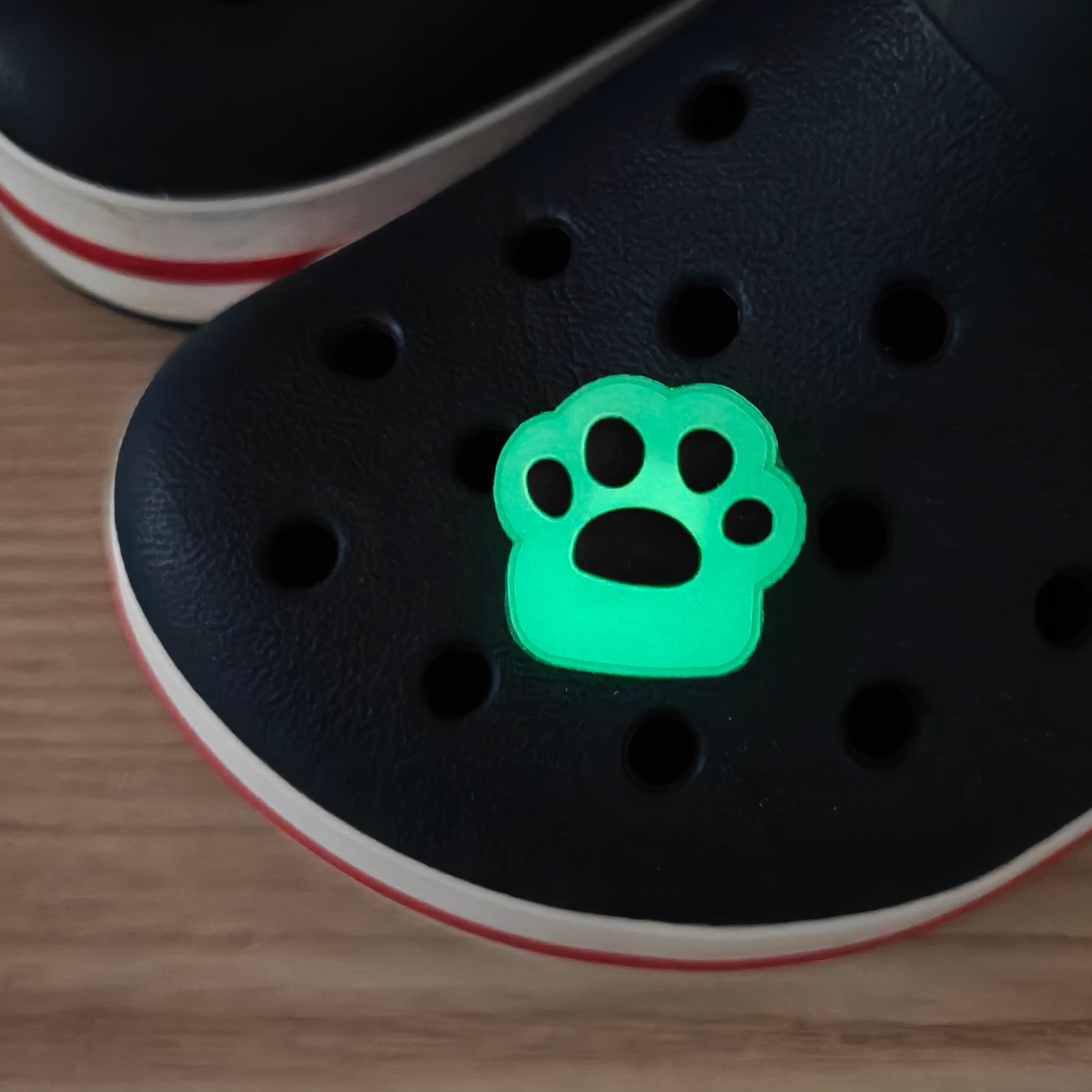 Charm Glow in the dark Patte de chat
