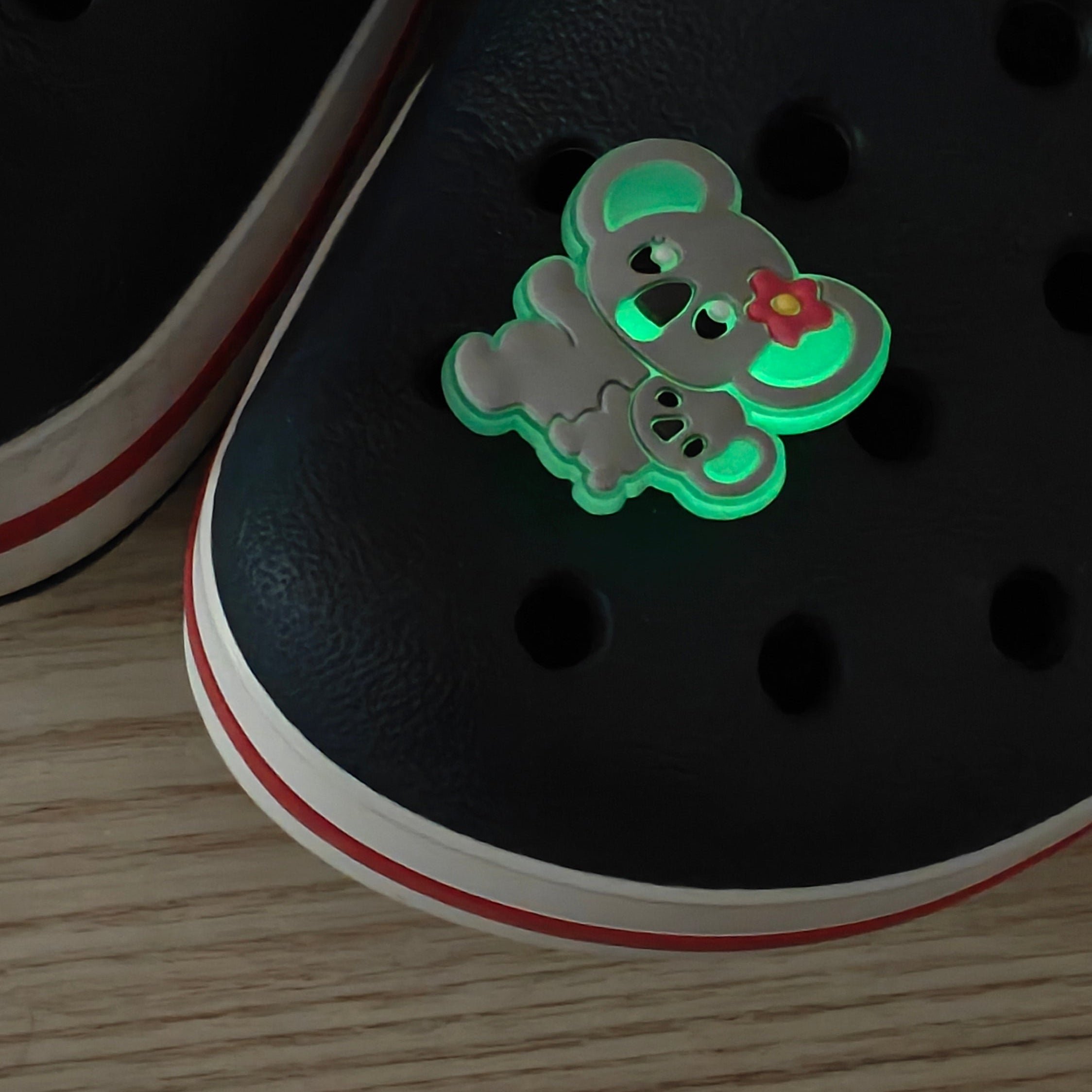 Accessoire pour Crocs Koala Glow in the Dark