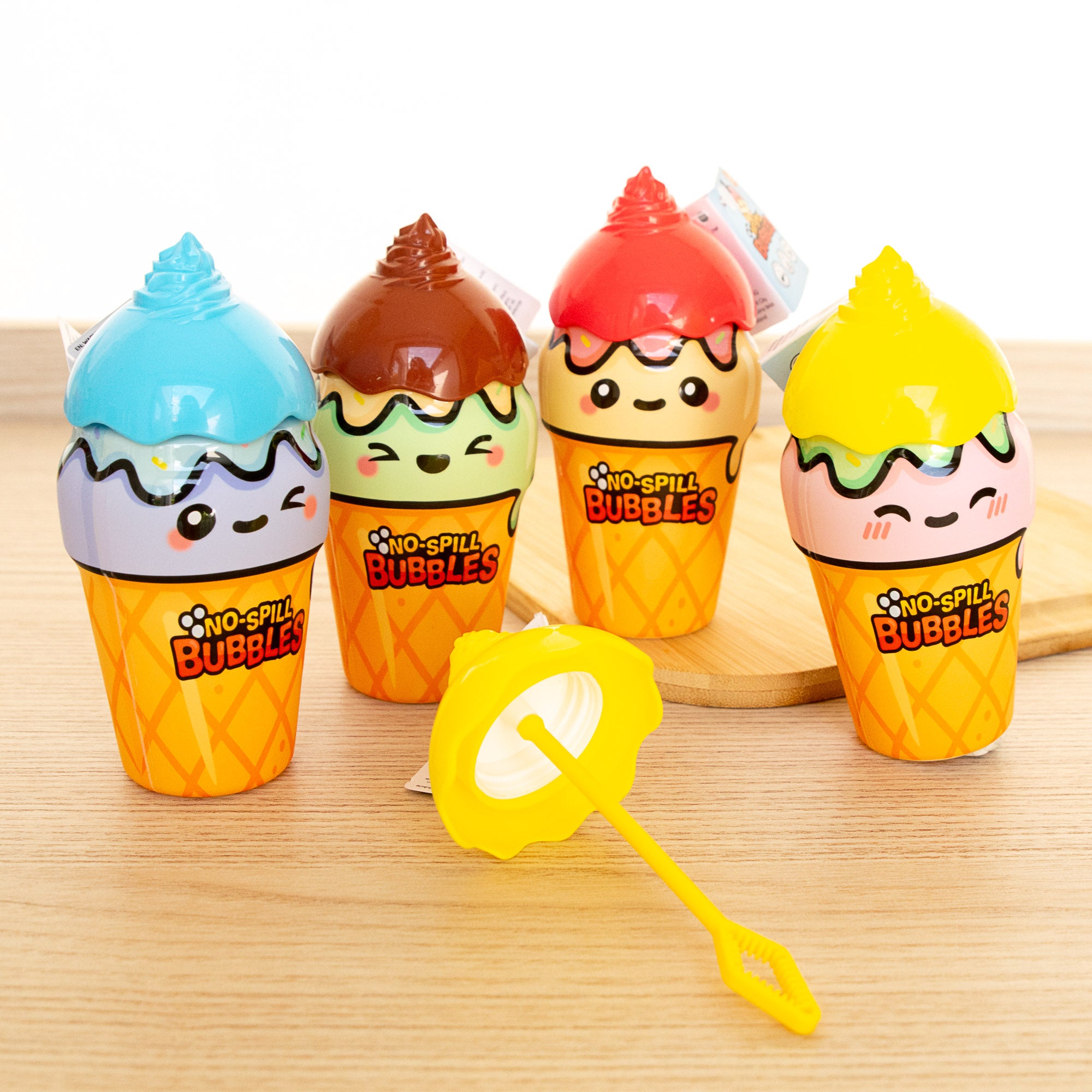 Jouet à Bulles Glace Kawaii Anti-Renversement