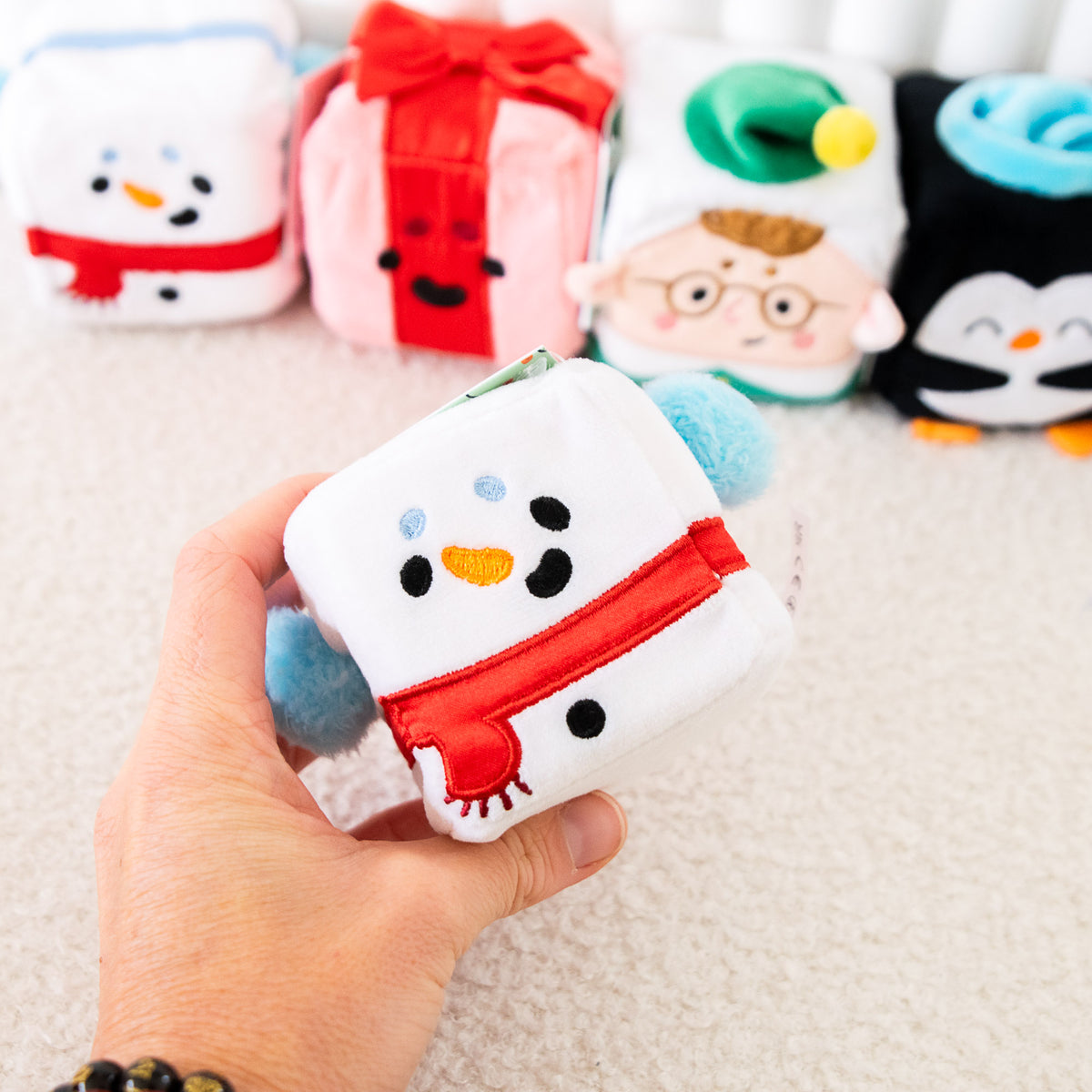 Jouet Squishy de Noël Kawaii à Mémoire de Forme