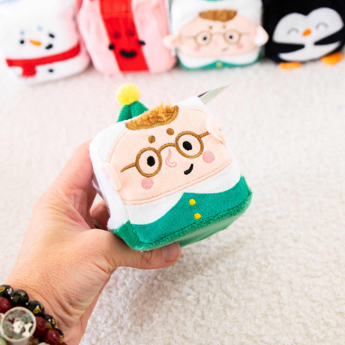 Jouet Squishy de Noël Kawaii à Mémoire de Forme