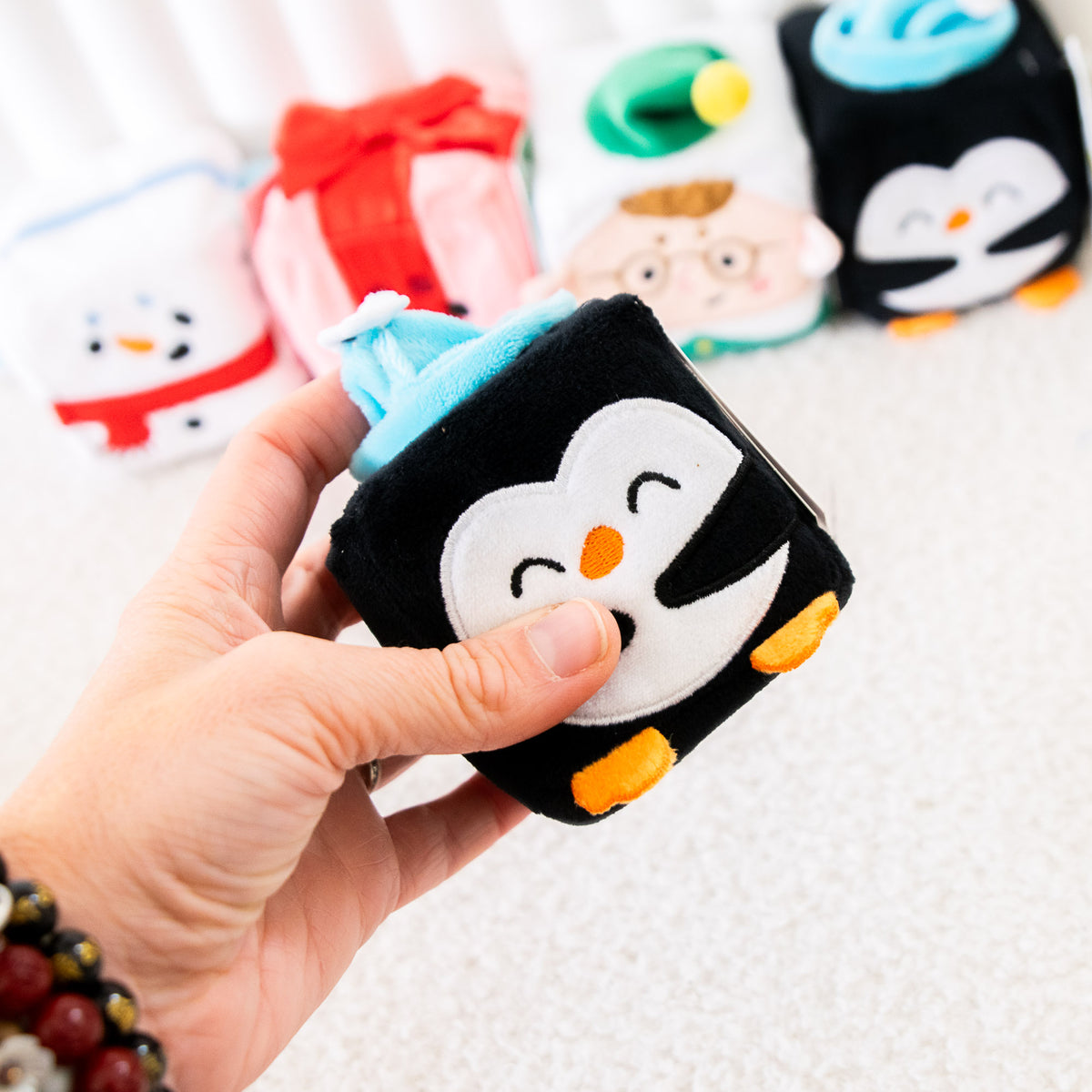 Jouet Squishy de Noël Kawaii à Mémoire de Forme