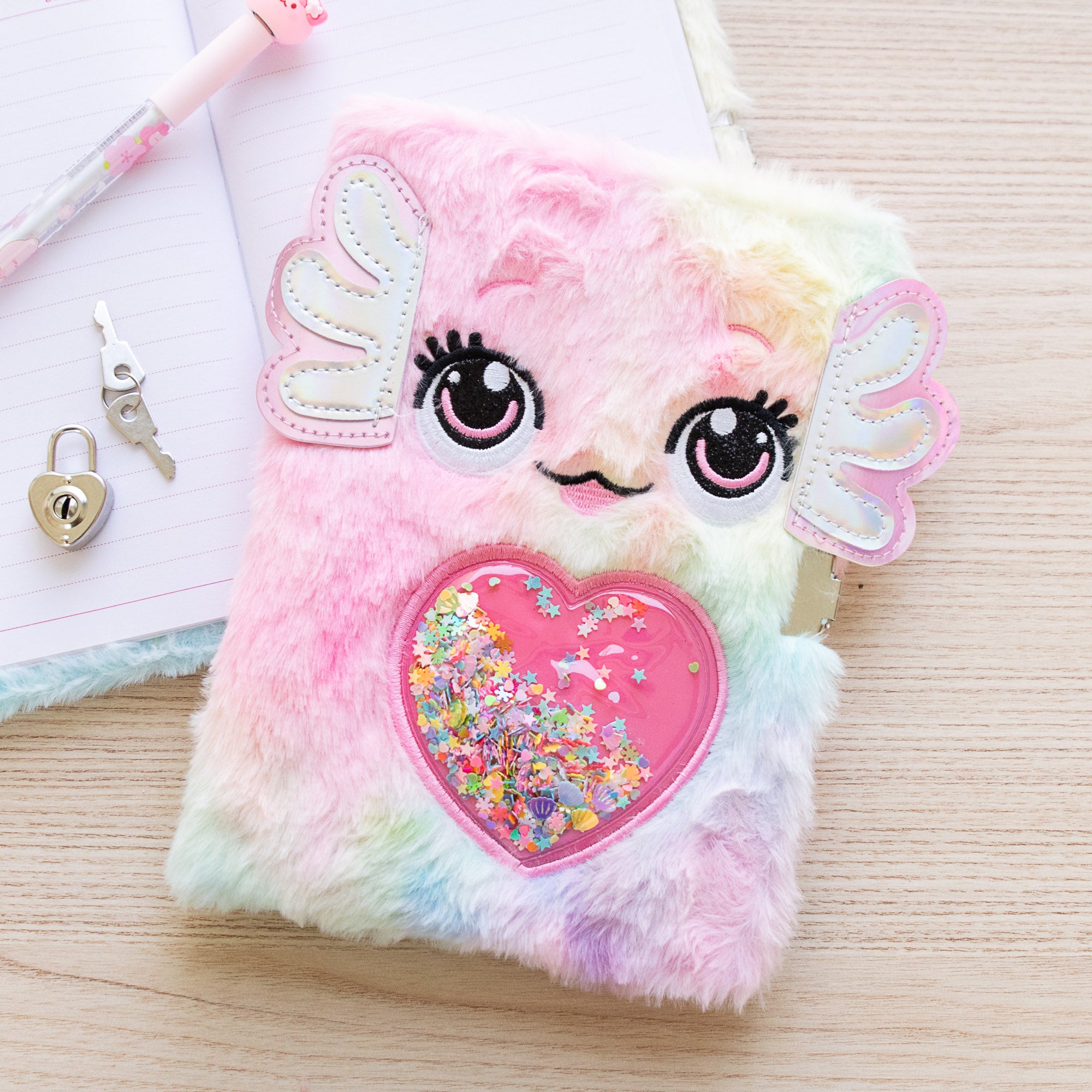 Tagebuch mit Einhornschloss