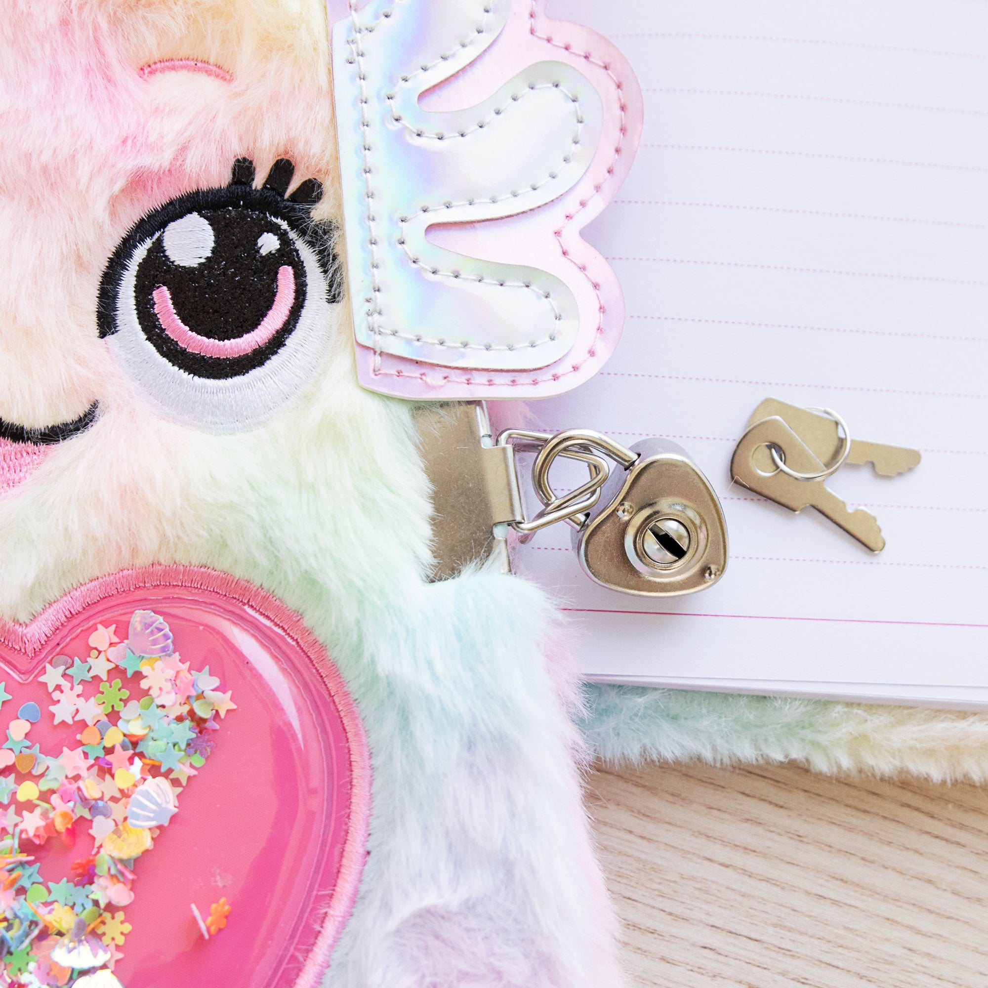 Tagebuch mit Einhornschloss