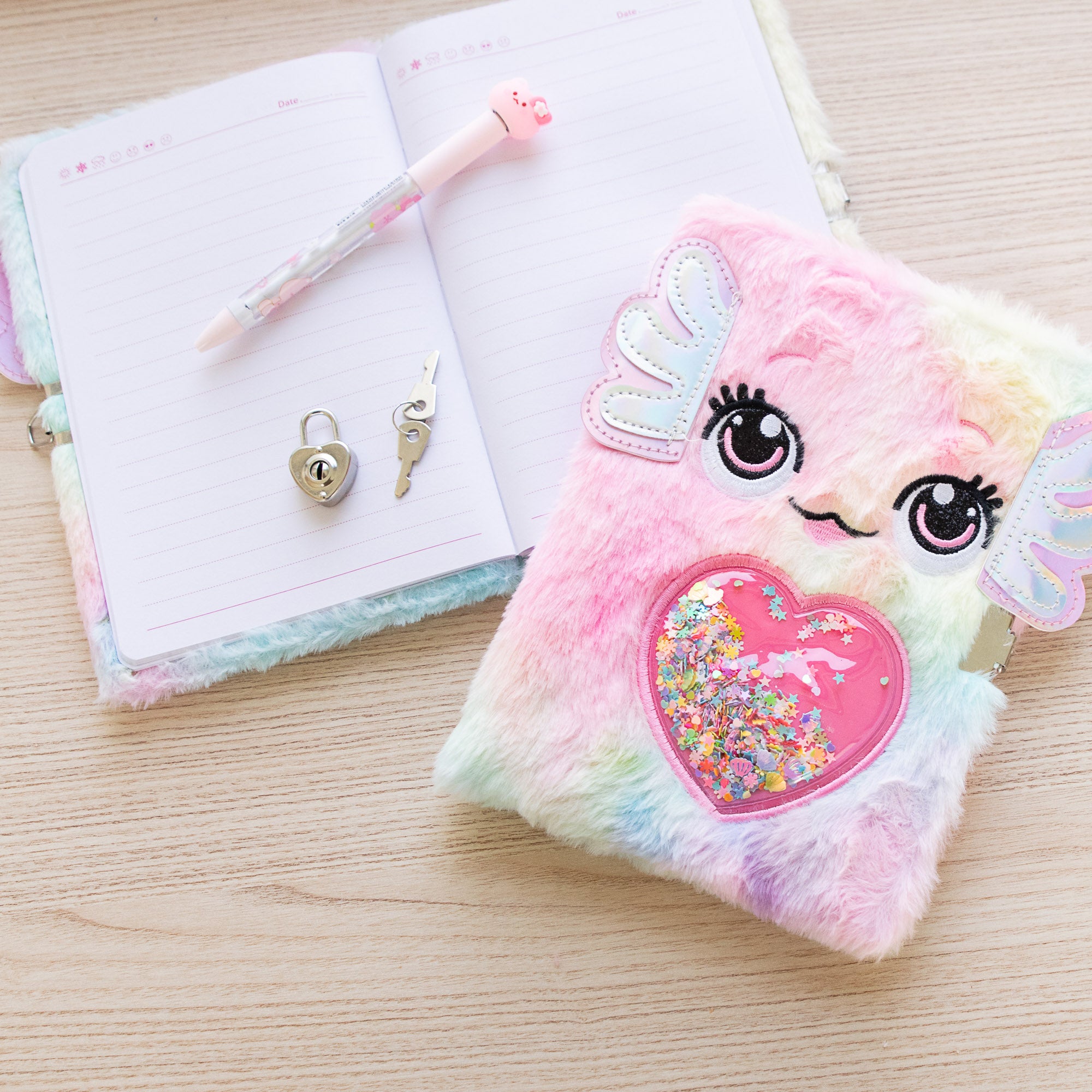 Tagebuch mit Einhornschloss