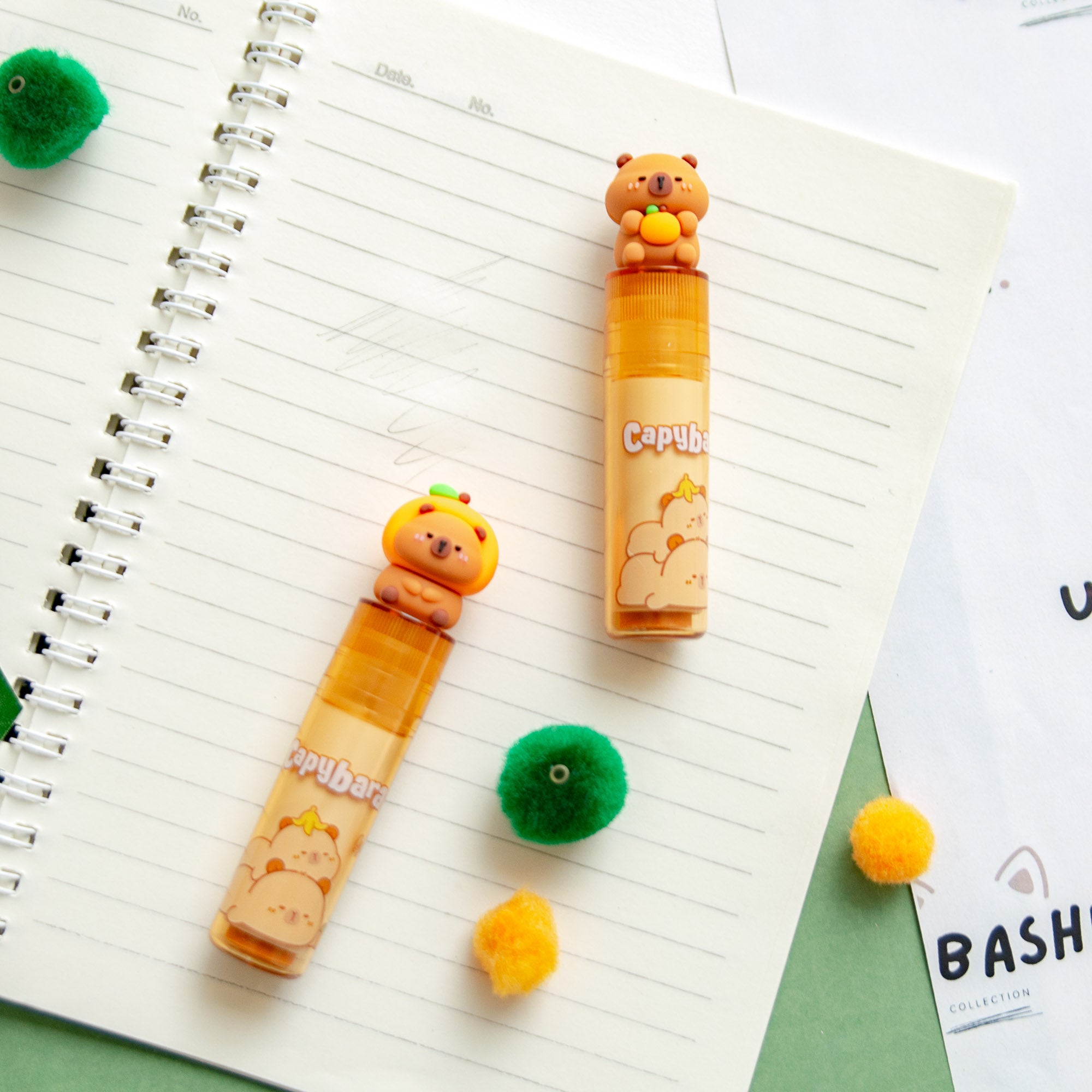 Gomme Lipstick Kawaii Capybara