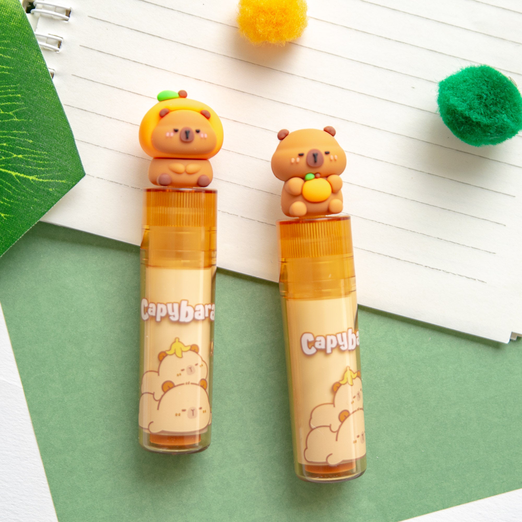 Gomme Lipstick Kawaii Capybara