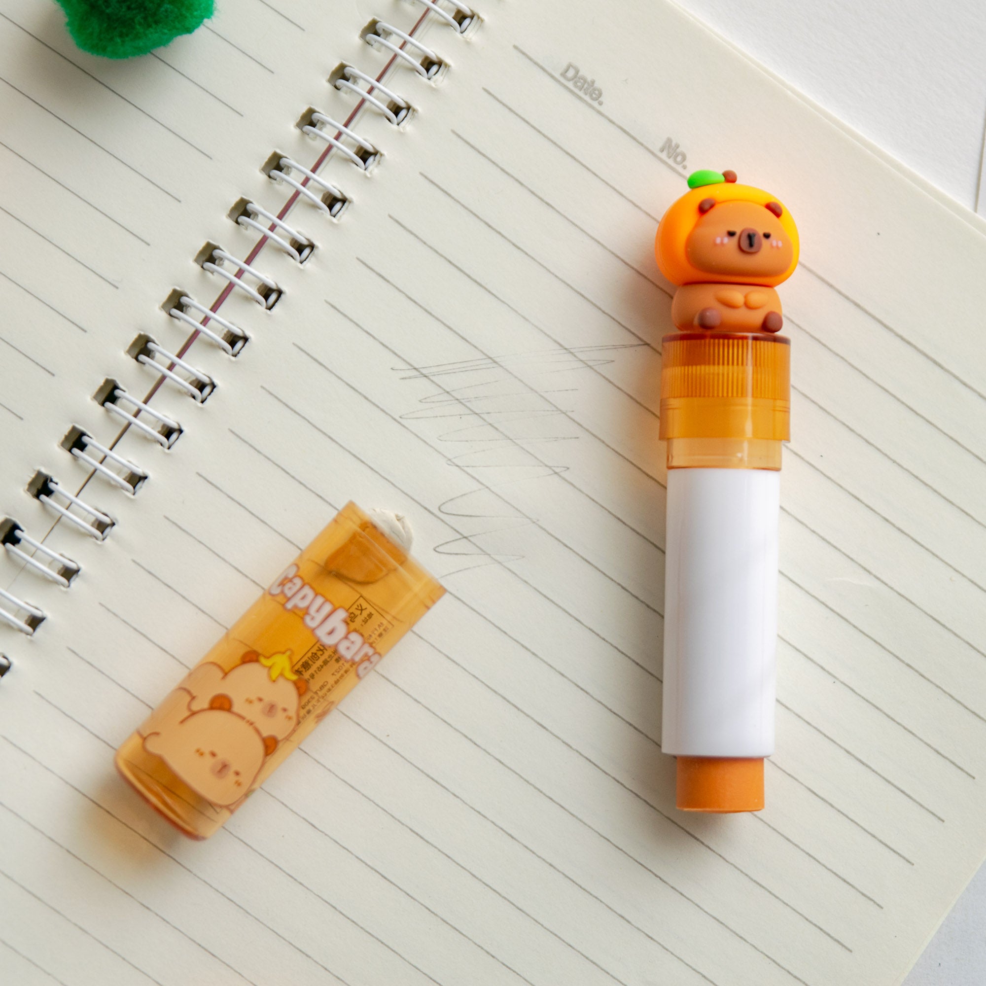 Gomme Lipstick Kawaii Capybara