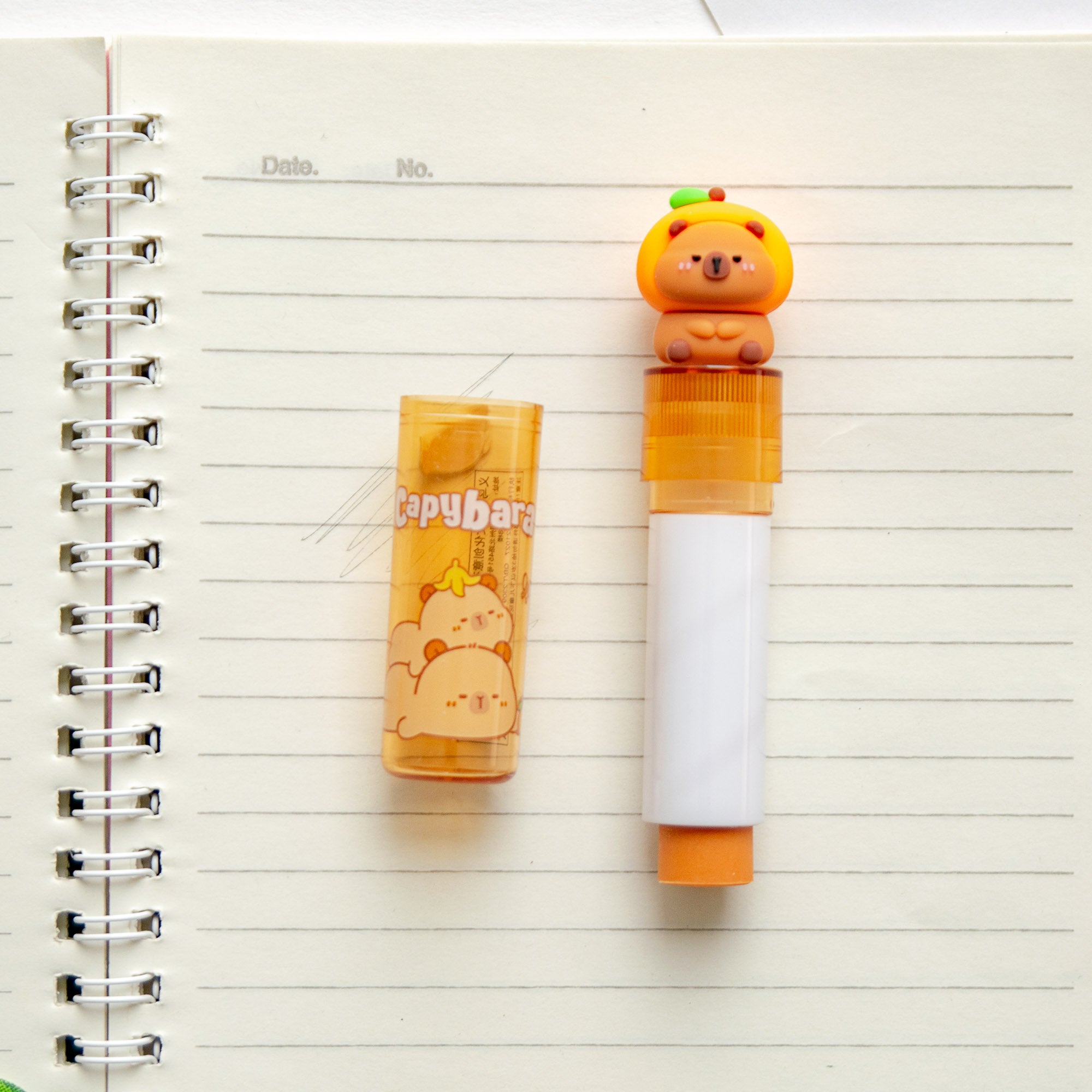 Gomme Lipstick Kawaii Capybara