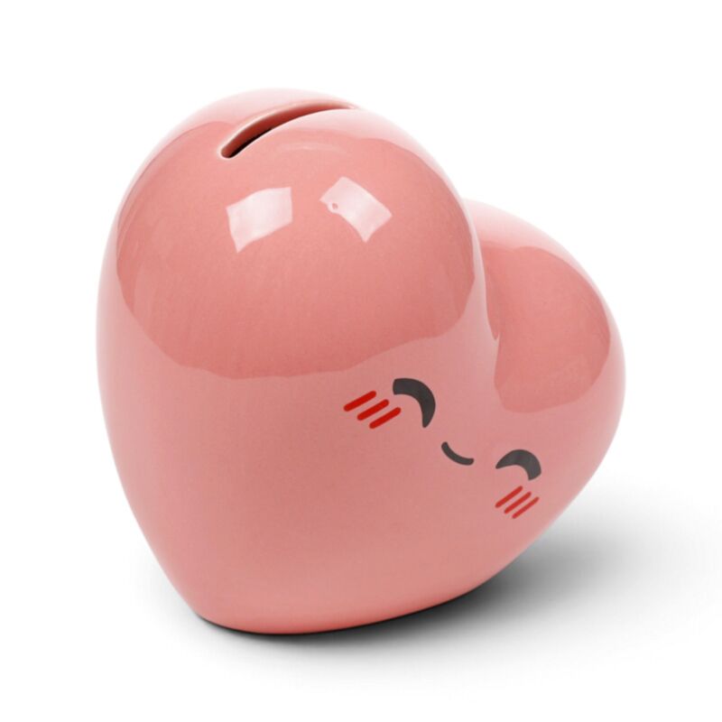 Tirelire Kawaii Coeur