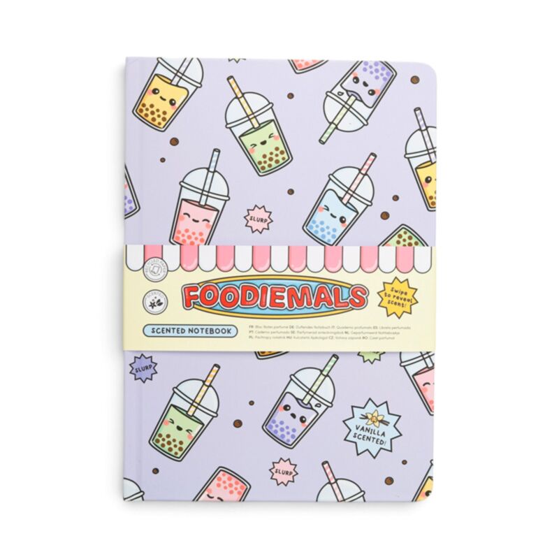 Carnet Bubble Tea Kawaii Parfumé - Format A5