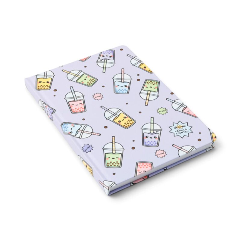 Carnet Bubble Tea Kawaii Parfumé - Format A5