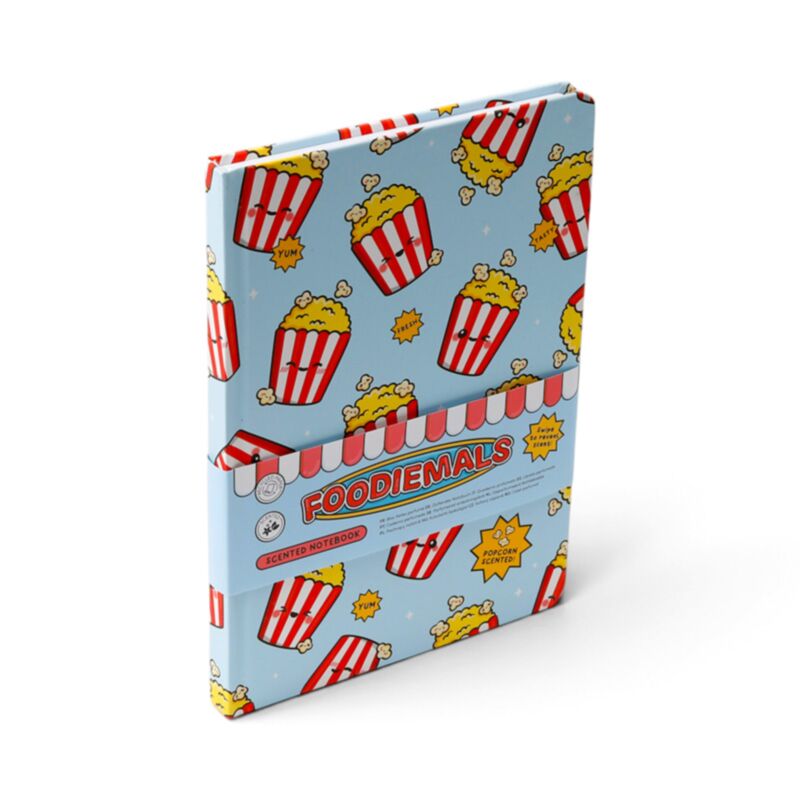 Carnet Popcorn Kawaii Parfumé - Format A5