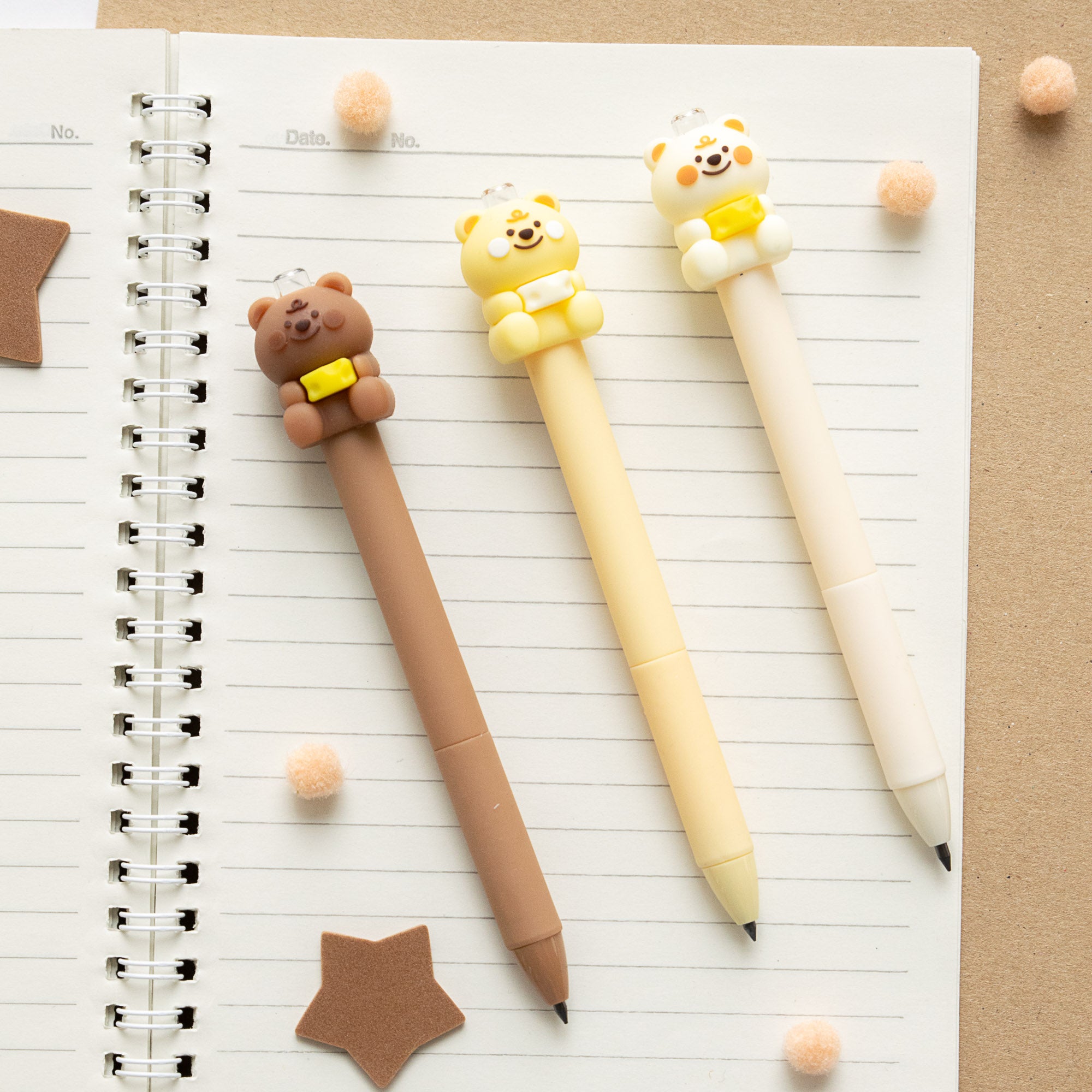 Crayon Mine Eternelle Kawaii - Ourson & Fromage