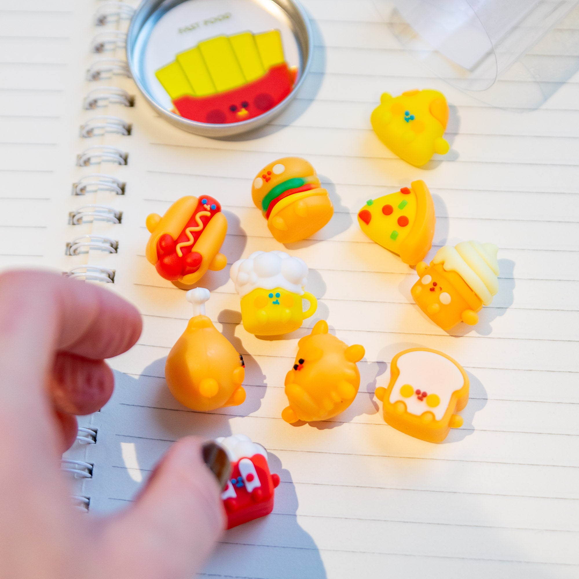 Mini Kawaii Dierengum (x12)