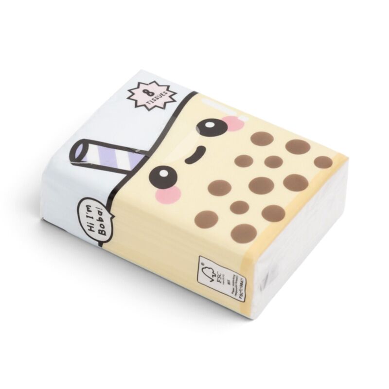 Paquet de 8 Mouchoirs Bubble Tea