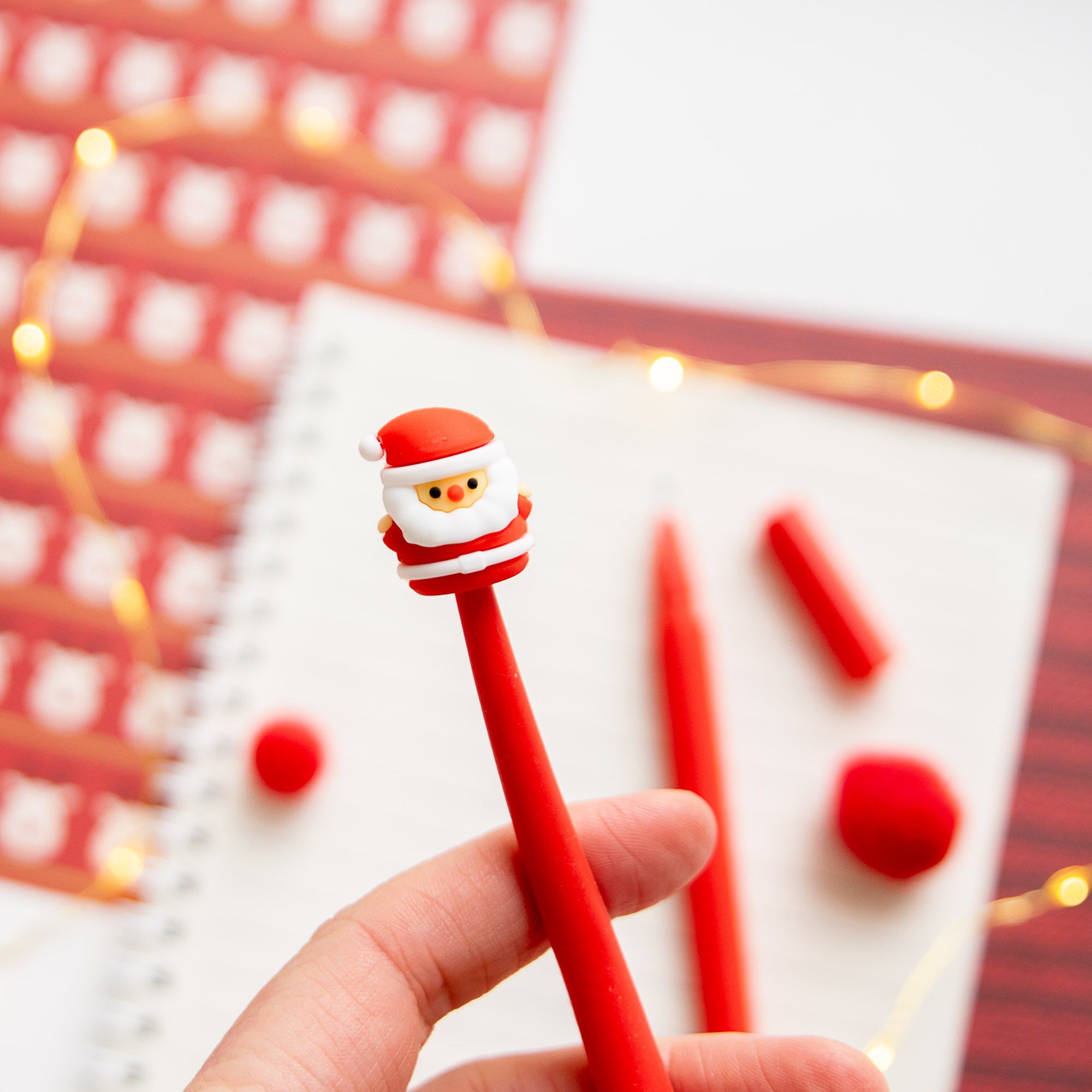 Stylo Souple à Secouer - Père Noël