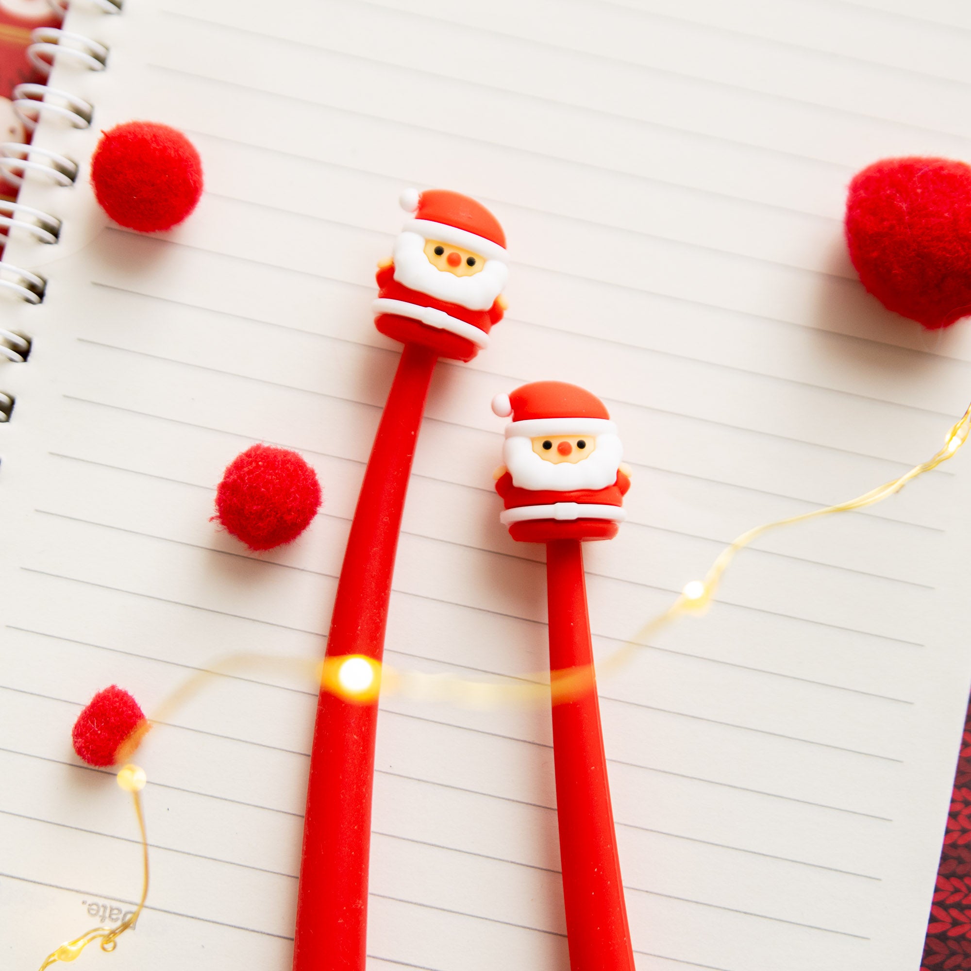 Stylo Souple à Secouer - Père Noël