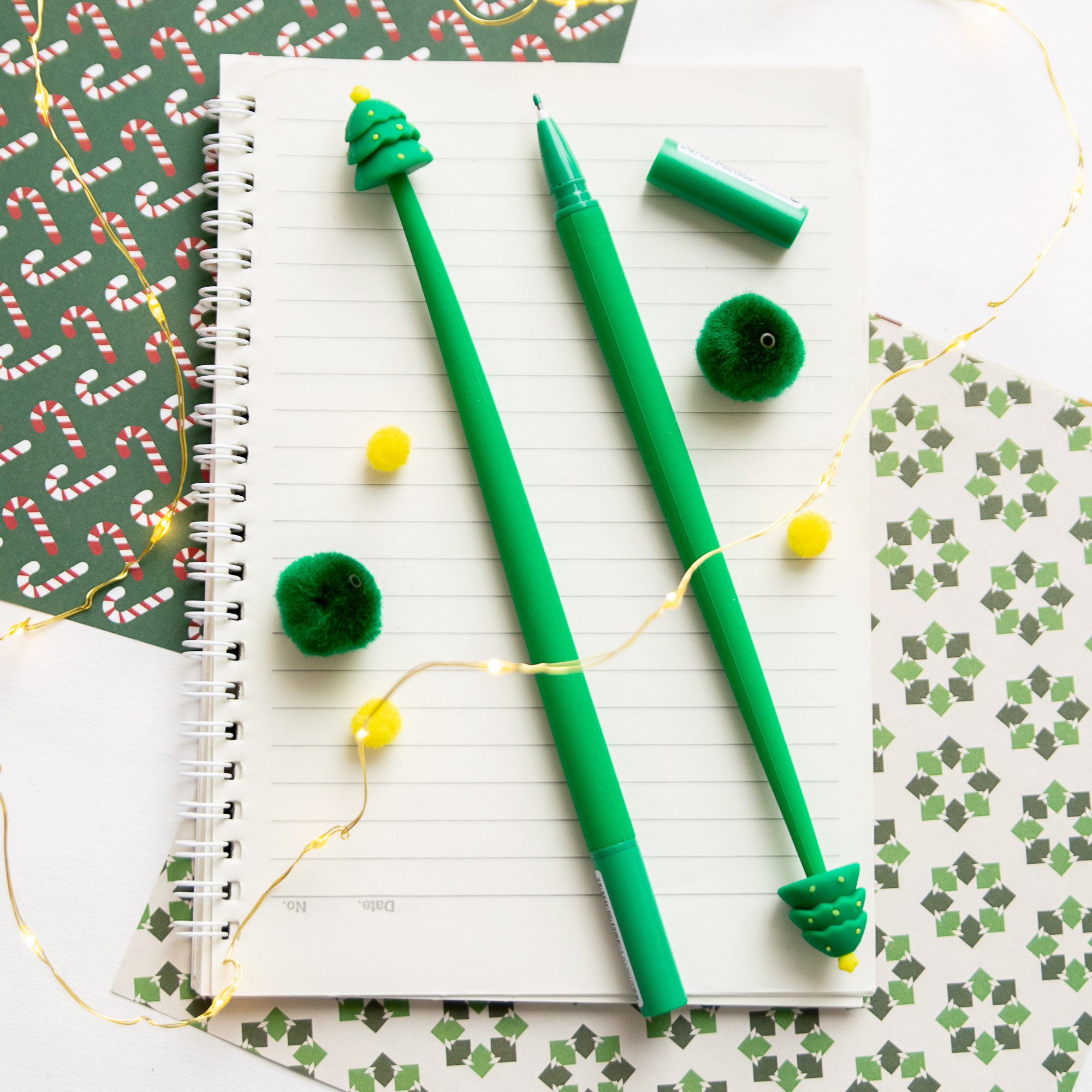 Stylo Souple à Secouer - Sapin de Noël