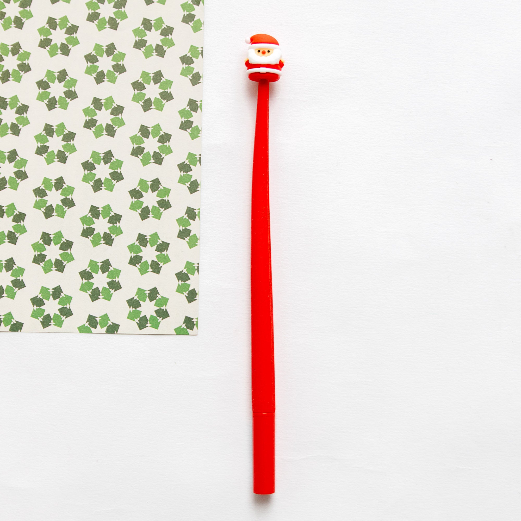 Stylo Souple à Secouer - Père Noël