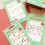 Stickers Phosphorescents pour ongles - Noël