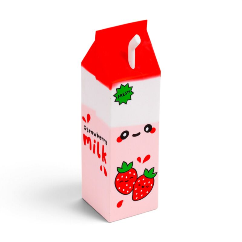 Trousse Silicone Brique de lait à la fraise