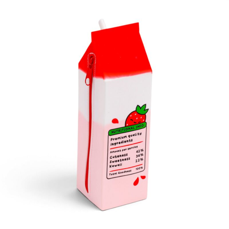 Trousse Silicone Brique de lait à la fraise