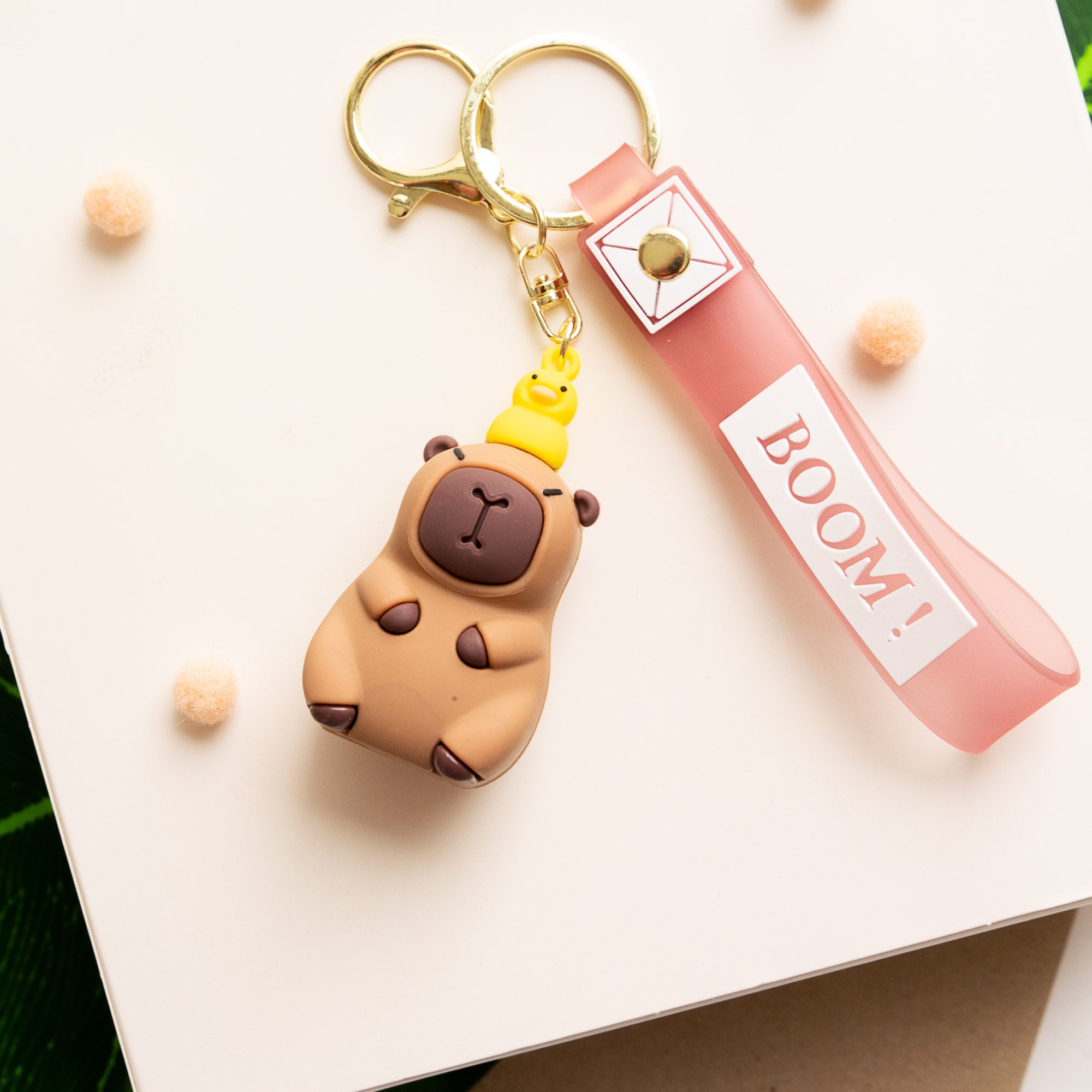 Kawaii Boba der Bubble Tea Schlüsselanhänger