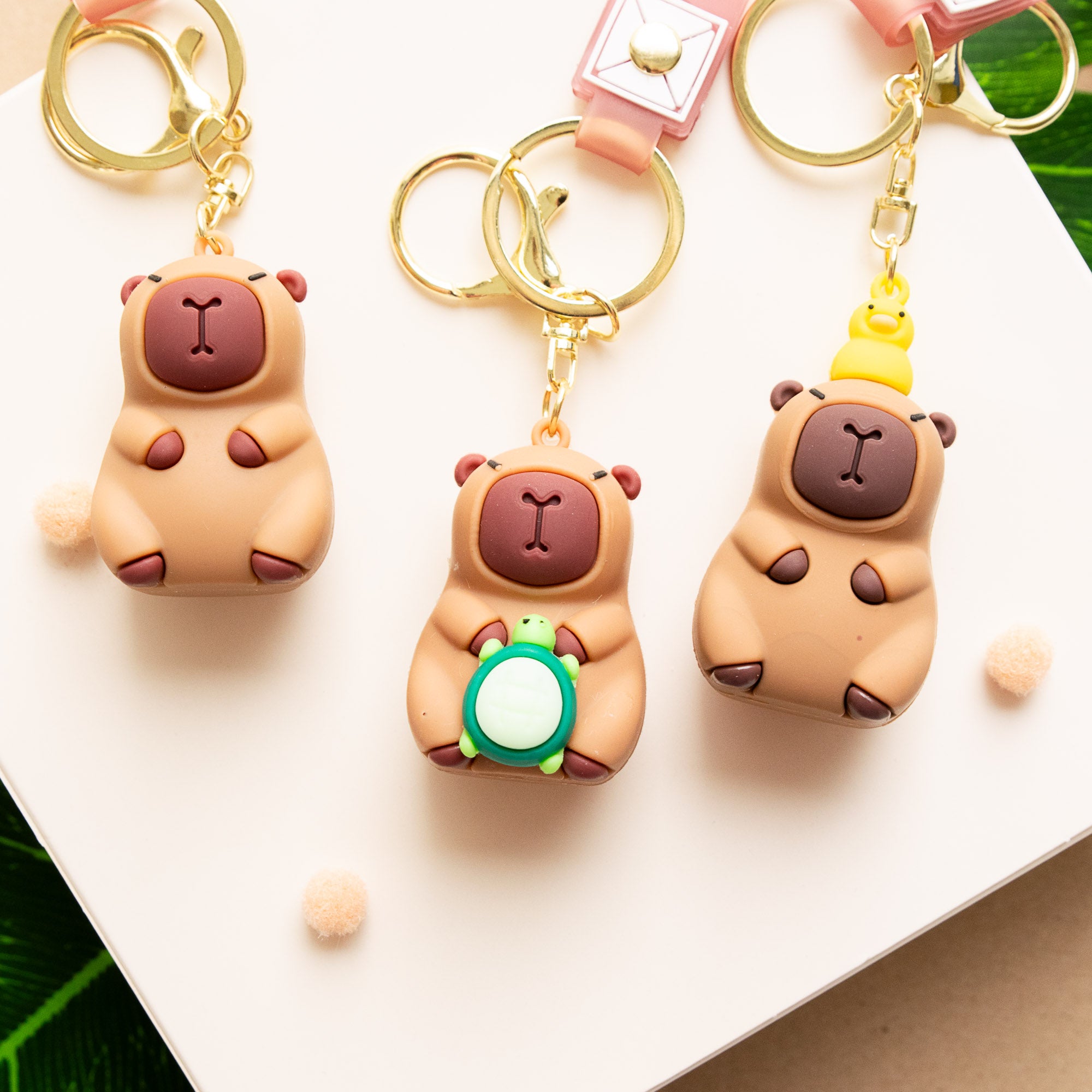 Porte-clés Kawaii Capybara