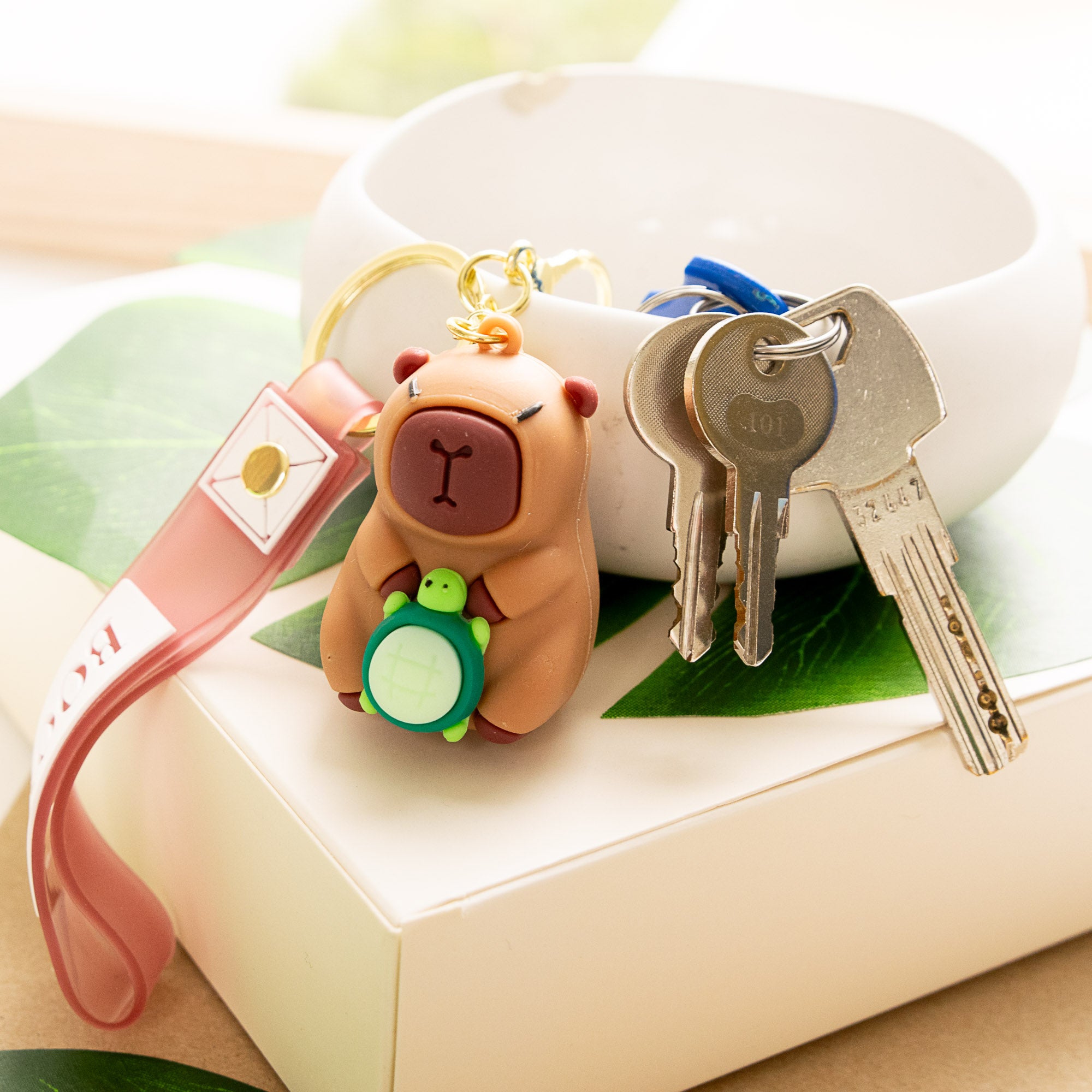 Porte-clés Kawaii Capybara