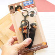 Stylo Porte-clés Kawaii Chien Saucisse