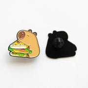 Pin's Capybara & Sandwich XXL