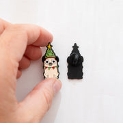Pin's Carlin & Sapin de Noël