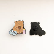 Pin's Capyabra & Taille-Crayon