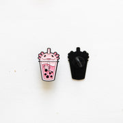 Pin's Bubble Tea Axolotl