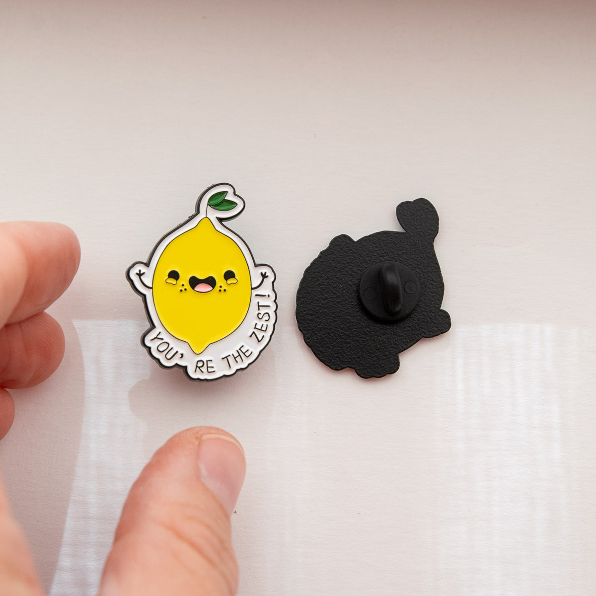 Pin's Message : "You’re the Zest"