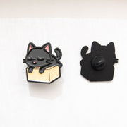 Pin's Chat noir & Carton