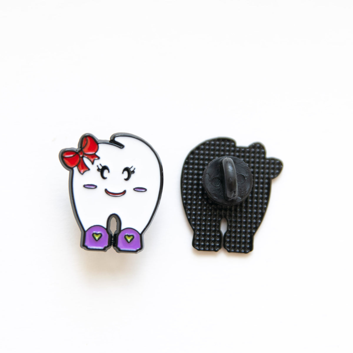 Pin's Dent & Noeud Rouge