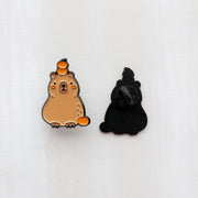 Pin's Capybara & Oranges