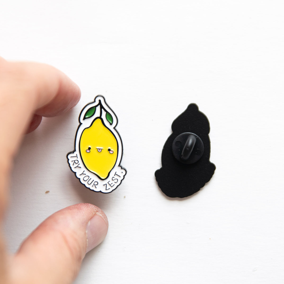 Pin's Message : "Try your Zest"