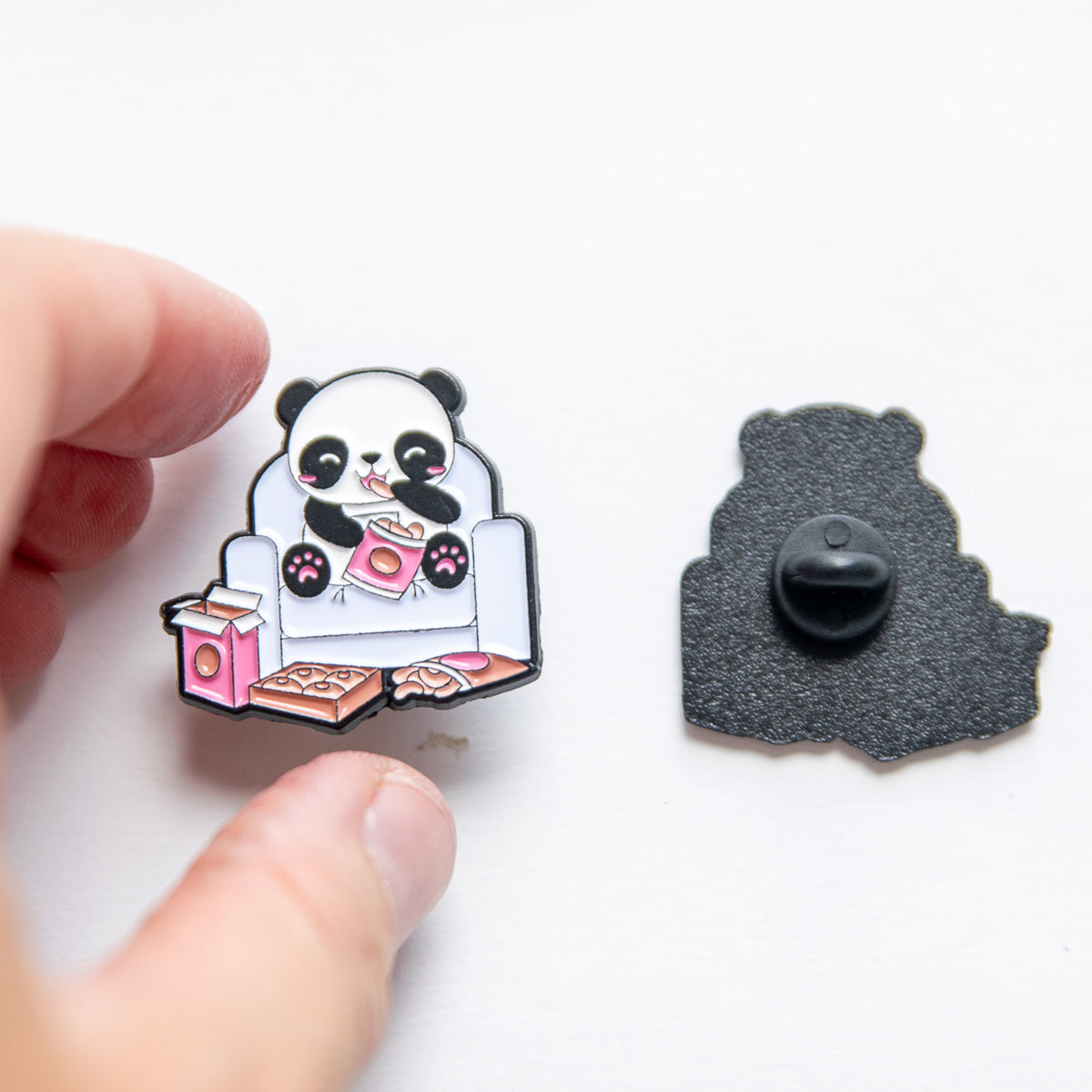 Pin's Panda & Chips